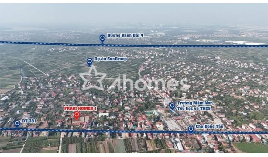 BÁN LÔ ĐẤT SIÊU ĐẸP -65,6M2, TIỀM NĂNG TĂNG GIÁ CAO - GIÁ CHỈ 1,8X TỶ